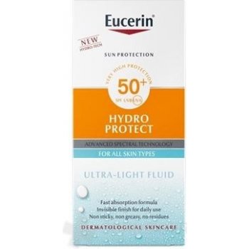 Eucerin Hydro Protect ultra ľahký fluid na opaľovanie SPF50+ 50 ml