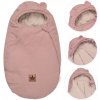 Teplúčky fusak Baránok exclusiv, 85x50cm, Baby Nellys - pudrovo růžový Baby Nellys