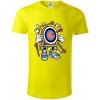 Lukostreľba komiks - Tričko z organickej bavlny - 2XL ( Citrónová )