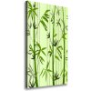 Vertikálny moderný fotoobraz canvas na ráme Bambus 50x100 cm