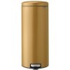 Pedálový odpadkový kôš NEWICON 30 l, teplo zlatá, oceľ, Brabantia