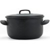 BELIS Hrniec smaltovaný Sfinx s pokrievkou 18 cm 2,2 l
