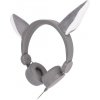 Slúchadlá na uši SETTY WOLFY sivé
