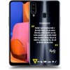 Picasee silikónový prehľadný obal pre Samsung Galaxy A20s - Kazma - MĚLI BYSTE SE DO TOHO PUSTIT