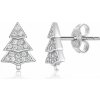SOFIA náušnice Vianočný stromček IS037OR184