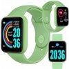 Inteligentné hodinky ZELENÁ Smartband – športový náramok, zelená guma