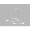 LED2 3275351D Závesné svietidlá CIRO SET 2 LED, 100W, 3000K/4000K, 7000lm, IP20, biela DALI/PUSH
