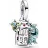 Visiaci prívesok PANDORA Disney Pixar Príšerky s.r.o. - Dvere 792758C01
