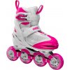 Detské kolieskové korčule Roces Moody X Girl Tif White/Pink EUR 30-35