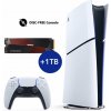 Herná konzola PlayStation 5 (Slim) Digital Edition + 1TB SSD