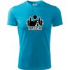 Apalucha chalupa - Pánske tričko Fantasy športové - 3XL ( Svetlý tyrkys )