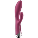 Satisfyer Spinning Rabbit 1 Rotating Clitoral Arm Vibrator Red