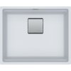 FRANKE Kubus 2 KNG 110-52 Fragranit drez, spodná montáž, 560 x 460 mm, biela ľadová, 125.0641.421