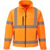 Portwest S424 HI-VIS CLASSIC Reflexná softshellová bunda Fluorescenčno oranžová, XXL