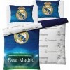 Carbotex Futbalové obliečky Real Madrid motív Estadio Santiago Bernabéu 100% bavlna 70x90 140x200