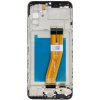 LCD displej + Dotykové sklo + Rám Samsung Galaxy A02s A025F čierna farba