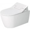 Duravit ME by Starck Toilet WM 570mm ME by Starck white washdown, Durafix, Rimless, 25295900001