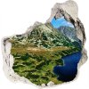 Foto fotografie diera na stenu Údolie v horách 75x75 cm