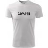 Camper nápis - Pánske tričko Fantasy športové - XL ( Biela )