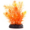 JK ANIMALS Ambulia oranžová, akvarijná plastová rastlinka,cca 14 cm