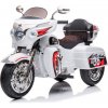 LeanToys Elektrická motorka Goldwing biela