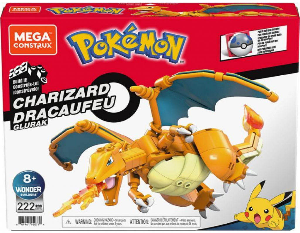 Mattel Pokémon Mega Construx Charizard