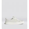 OCA Low White Canvas Black Polka Dots Sneaker
