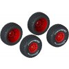 Arrma koleso s pneu dBoots FORTRESS disk červený 4