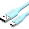 Vention COKSH USB 2.0 to USB-C, 3A, 2m, modrý
