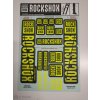 RockShox Decal Kit Neon Yellow pro BoXXer/Domain Dual Crown