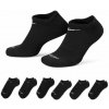 Ponožky Nike Everyday Plus Cushioned Training No-Show Socks 6P - Čierny (42-46)