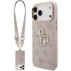 Guess - Big 4G Classic Logo MagSafe puzdro pre iPhone 17 Pro - ružové