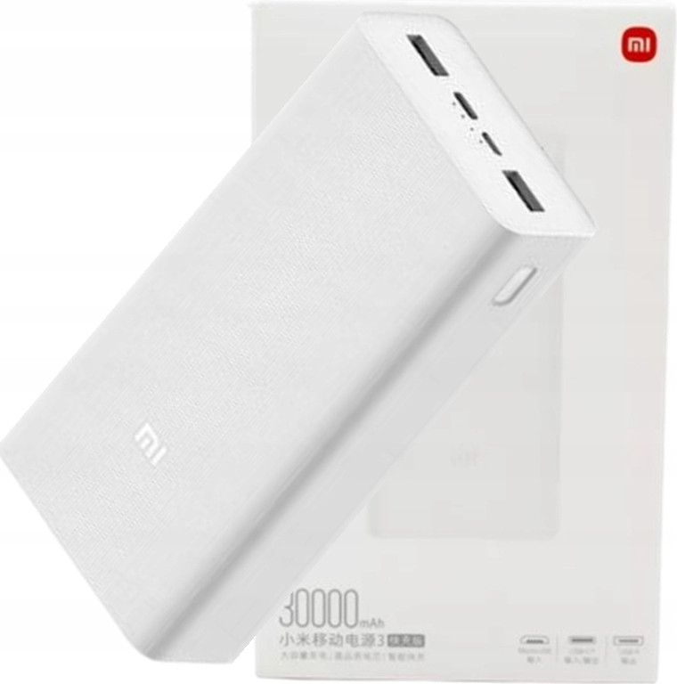 Xiaomi 30000 mAh biela