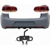 KITT Rear Bumper with Exhaust System and Taillights Full LED Turning Light Static Red Smoke suitable for VW Golf VI (2008-2013) R20 Design