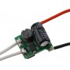 Napájací zdroj pre 3ks 1W LED, z 12V na 3.2-9.8V, 300mA