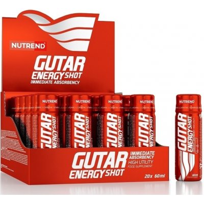Gutar Energy Shot - Nutrend 20 x 60 ml.