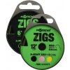 KORDA - Hotové náväzce Ready Zigs 6' (180cm) vel.10 3 ks