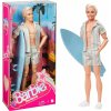 Mattel Barbie - Ken bábika v pastelovom pruhovanom plážovom sete (HPJ97)