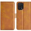 PROTEMIO 43526 SIDE Peňaženkové puzdro Oppo Find X5 Pro svetlohnedé