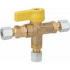 GOK Ručný prepínací ventil pre potrubia plynová prípojka RVS 10 310/810