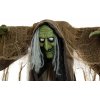 Halloween postava hrbaté čarodějnice, pohyblivá, 145 cm