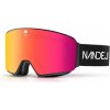 Snow okuliare NANDEJ Mount - Black/red