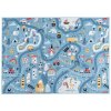 Multidecor Detský koberec STELLA STREETS 120x170 cm modrá/mesto 508439 + záruka 3 roky zadarmo