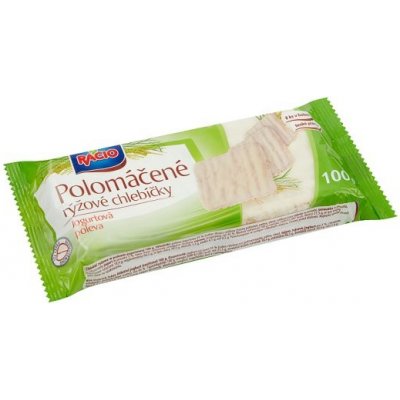 Racio Polomáčané ryžové chlebíčky jogurtová poleva 100 g