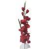 Gladiola kusová do vázy 78cm červená umelá