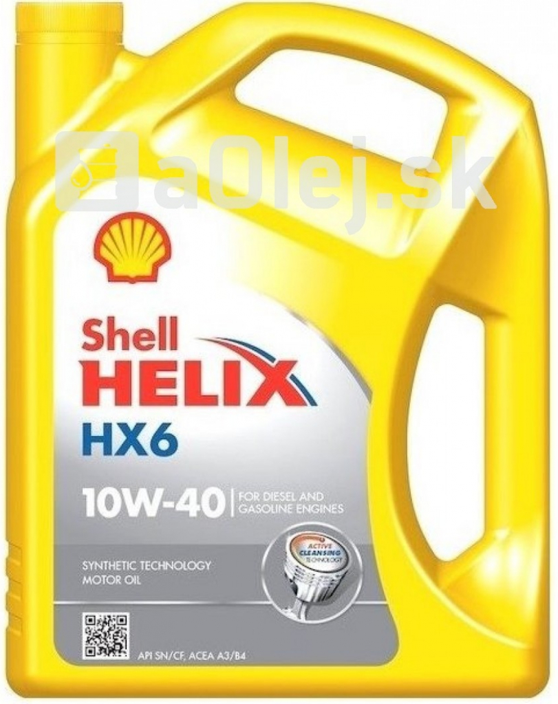 Shell Helix HX6 10W-40 4 l