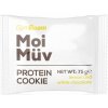 GymBeam MoiMüv Protein Cookie proteínová sušienka Lemon and White Chocolate 75 g