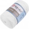 Pletacia priadza Macrame Cotton 250 g - 1 ks 11 (751) biela