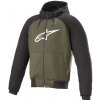 ALPINESTARS bunda CHROME ŠPORT HOODIE zelená 2024 - S