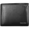 Kožená peňaženka Calvin Klein čierna, pánska RFID 13 x 10 cm